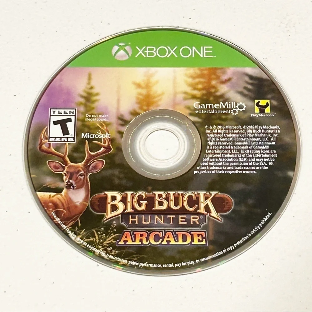Xbox One Video Game Big Buck Hunter Arcade